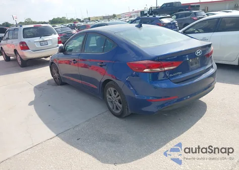 2018 Hyundai Elantra Sel из США, поврежденный, VIN 5NPD84LF7JH215820